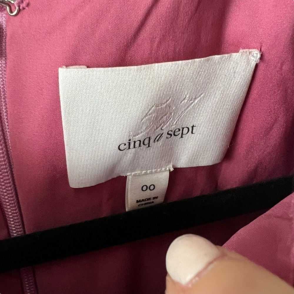 CINQ A SEPT Natalia Short Sleeve Cocktail Dress - Picture 6 of 10